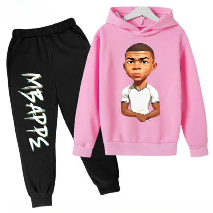 Kylian Mbappé Kinder Set – Hoodie und Hose | Jetzt Kaufen!